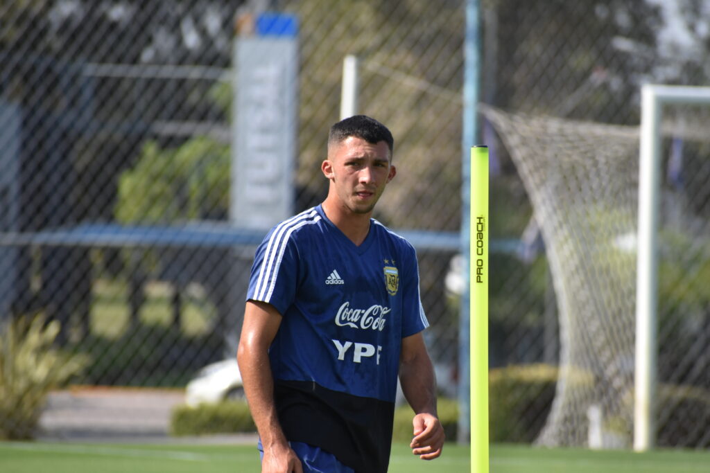 Facundo García volante del club surgido de inferiores